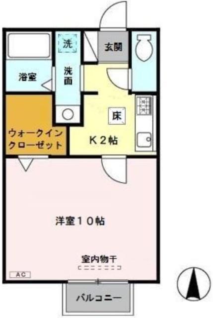 コスミオン（101） 間取り図画像