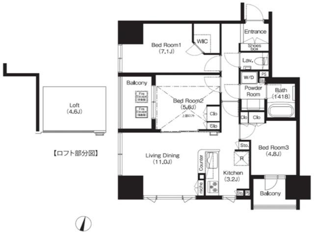  間取り図写真