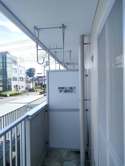 エスポアール（101） バルコニー