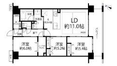 ヴェレーナ浦和ザ・ハウス（508） 間取り図画像
