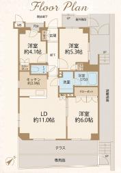 ルネステージ浦和（1F） 間取り図画像