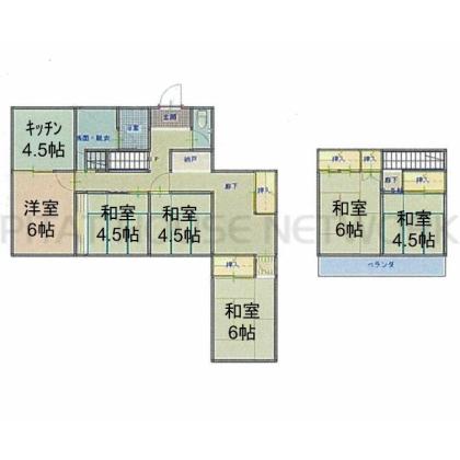  間取り図写真