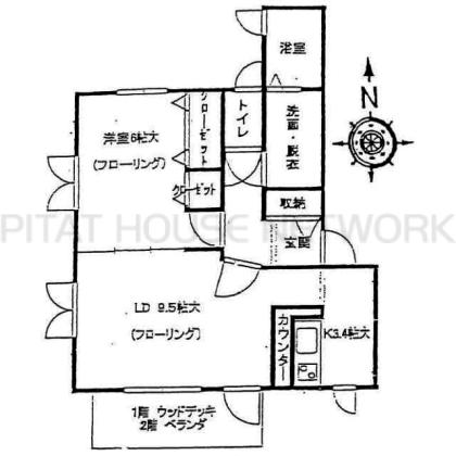  間取り図写真