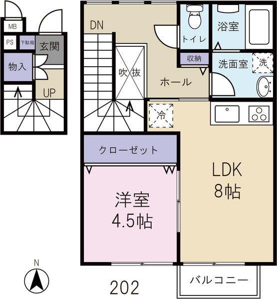  間取り図写真