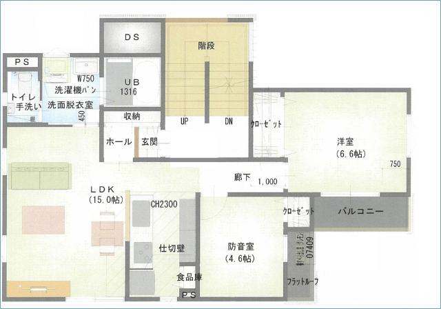  間取り図写真