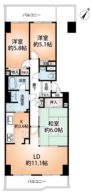  間取り図写真