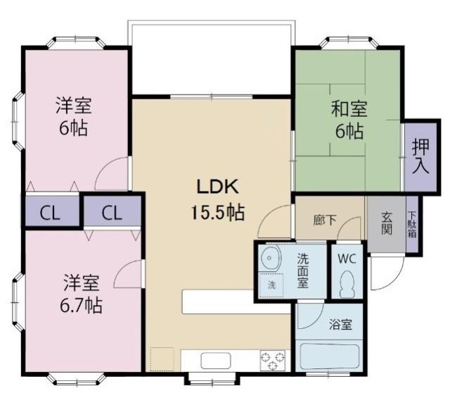  間取り図写真