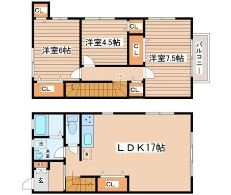  間取り図写真