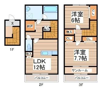 203号室の間取