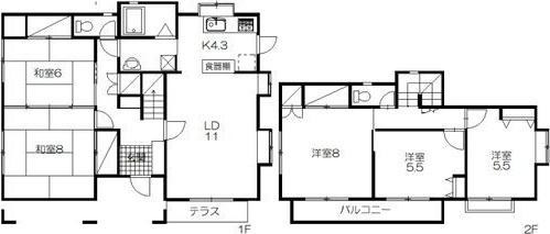  間取り図写真