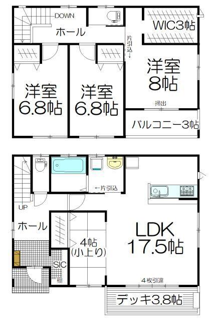  間取り図写真