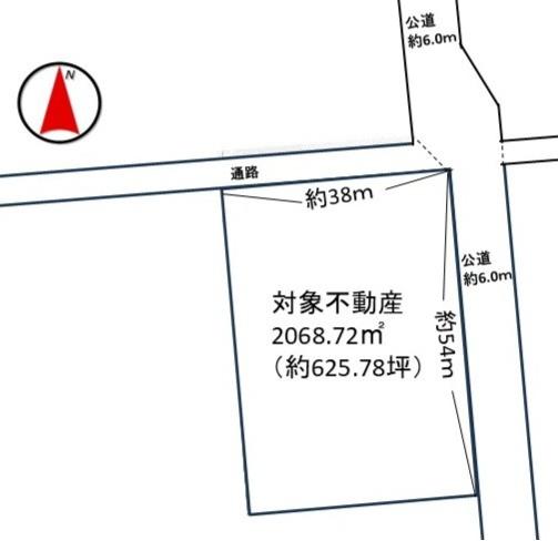 概略図です。現況と相違する場合は現況優先とさせていただきます。