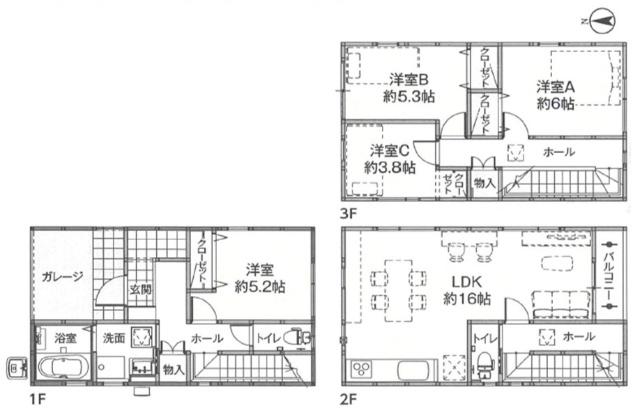 概略図です。完成後の現況と相違する場合は現況優先とさせていただきます。