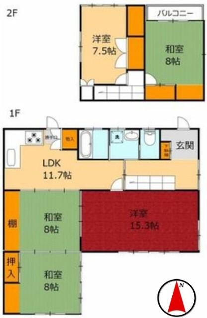概略図です。現況と相違する場合は現況優先とさせていただきます。