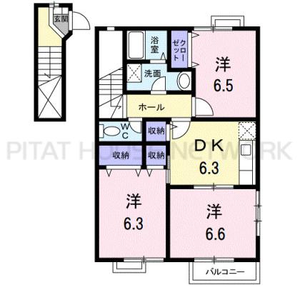  間取り図写真
