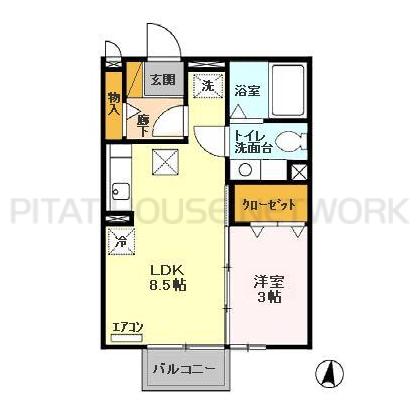  間取り図写真