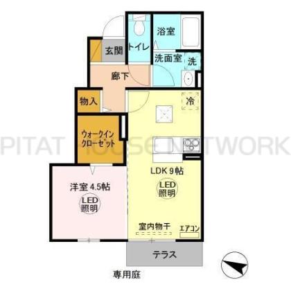  間取り図写真