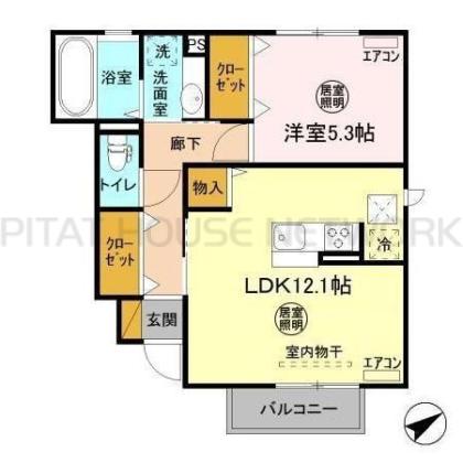  間取り図写真