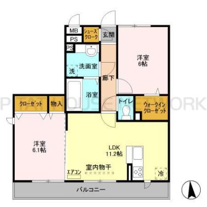  間取り図写真