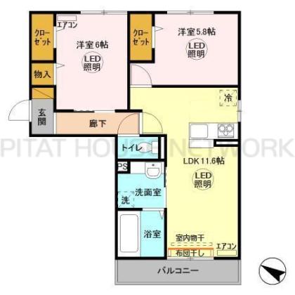  間取り図写真
