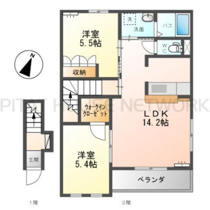  間取り図写真