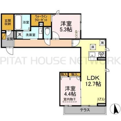  間取り図写真