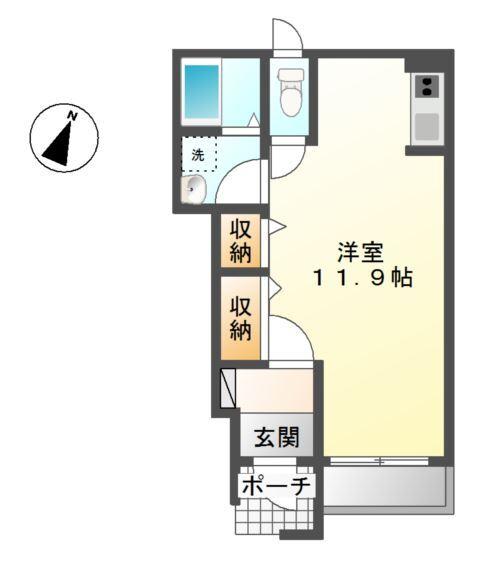 F・TACHYON（エフ・タキオン） 間取り図画像