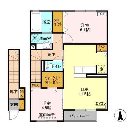 アル・ソーレ（202） 間取り図画像