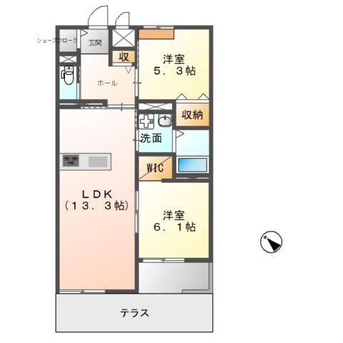 コンフォートレジデンスⅡ 間取り図画像