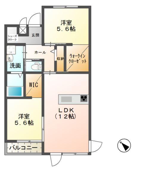 コンフォートレジデンスⅡ 間取り図画像