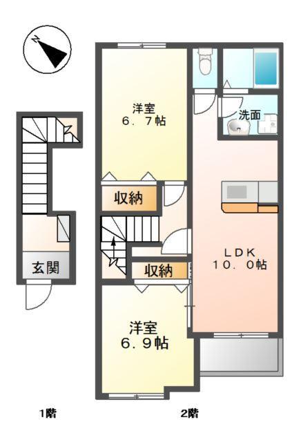  間取り図写真