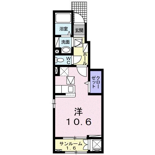リオンリゾートⅧ（105） 間取り図画像