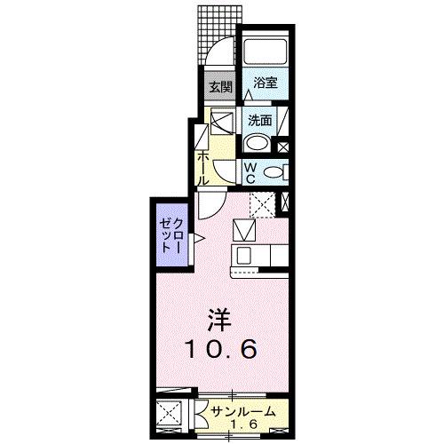 リオンリゾートⅧ（103） 間取り図画像