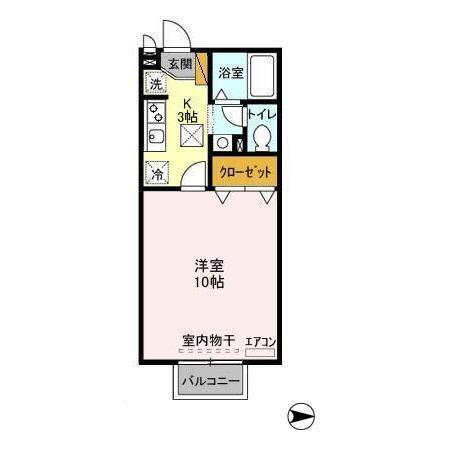 フラワーハイム（105） 間取り図画像