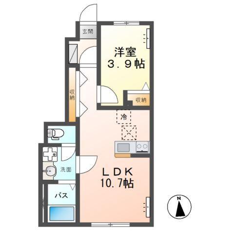 Verseau（ヴェルソー） 間取り図画像