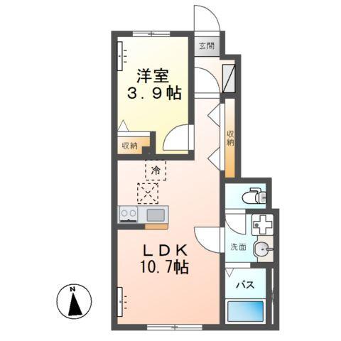Verseau（ヴェルソー） 間取り図画像