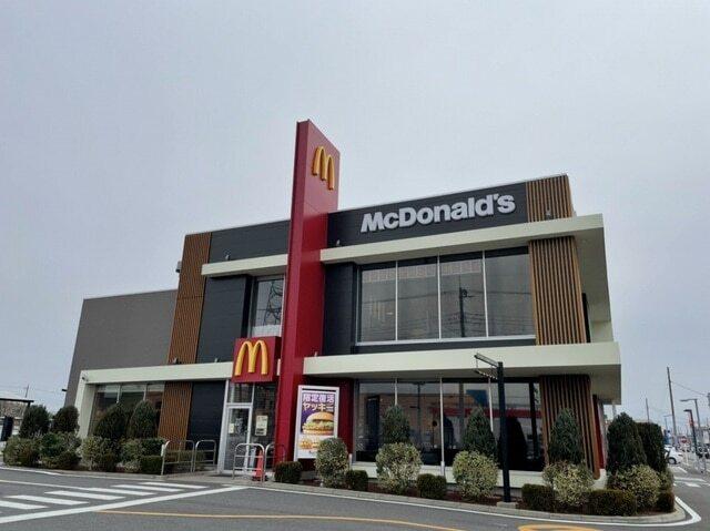 マクドナルドつくば上横場店：2100m
