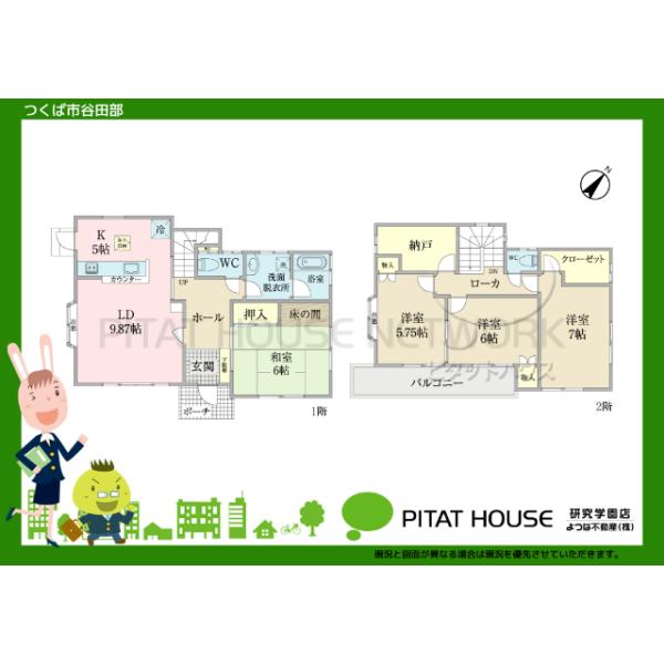 茨城県つくば市谷田部