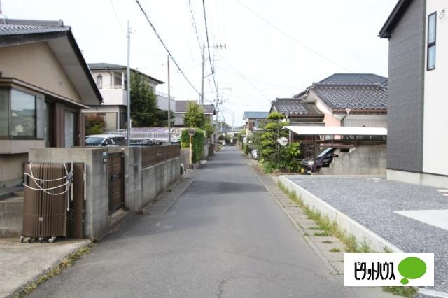 ケイアイリガーレ＊土浦市木田余西台（全1棟） 前面道路含む現地写真