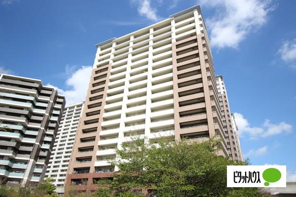 前面棟がなく、バルコニーからは関東平野が