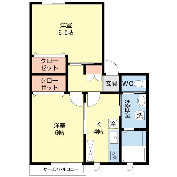 La Maison Sato（J） 間取り図画像