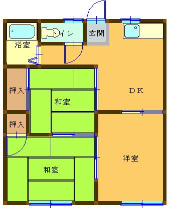  間取り図写真