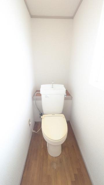 北上市上野町アパート トイレ