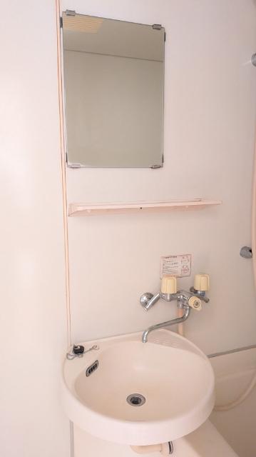 北上市上野町アパート 洗面