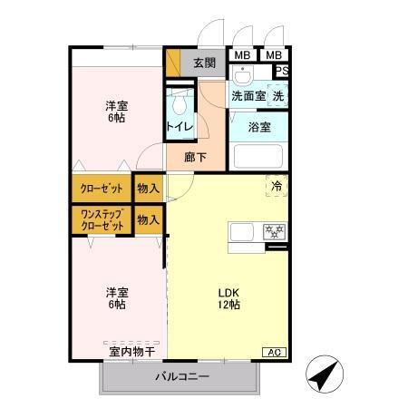 アン・アルブル　Ⅲ（302） 間取り図画像