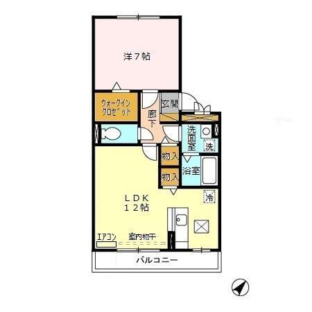 セジュールＺＥＮ　壱番館（105） 間取り図画像