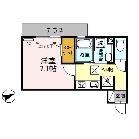 ソフィア（102） 間取り図画像