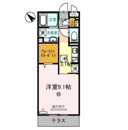 プレミール（107） 間取り図画像