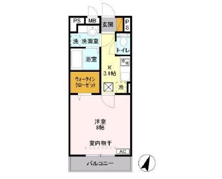 レッドウッド　Ⅱ（105） 間取り図画像