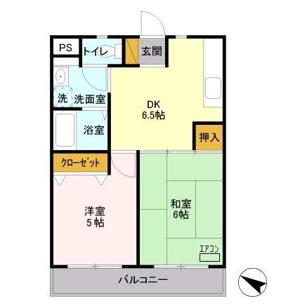 マンションスイ（108） 間取り図画像